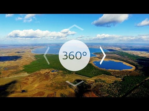 Шацкие озера. Моя страна 360