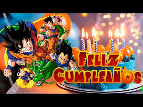 Mensaje de Cumpleaños  - Dragon Ball Z 2025