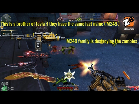 Crossfire NA: M249 Minimi-G. Phoenix | Hero Mode X #YOUMAYNOTKNOW This GUN relates to M240-Tesla