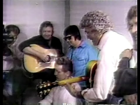 Thumbnail for Network News on Million Dollar Quartet Reunion, September 17, 1985 by Carl Perkins