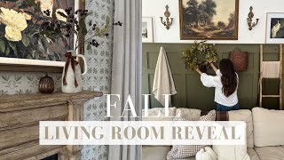 Cozy Fall Living Room Makeover | Thrifted Finds, Antiques + Seasonal Styling