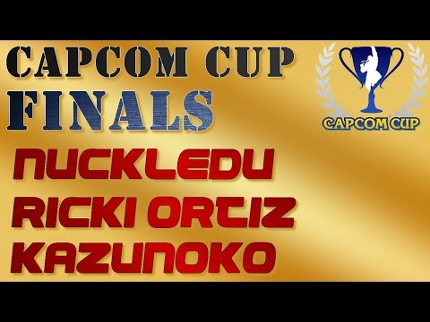 Capcom Cup 2016 FINALS - NUCKLEDU - RICKI ORTIZ -  KAZUNOKO - Street Fighter 5 V cpt