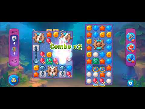 Fishdom Super Hard Level 9870 (No Boosters) @choraelmin