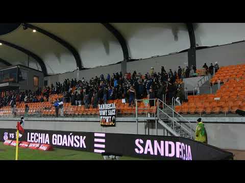 SANDECJA NOWY SĄCZ - Jagiellonia Białystok 0:1 (8 grudnia 2017) - KIBICE Sandecji