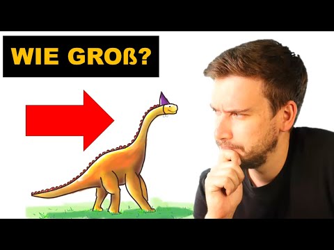 How big is the dinosaur? | Little math puzzle