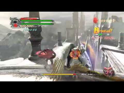 DMC4 (Boss Rush Mode) -speedrun- [DMD, Dante, Turbo] - HD