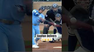 Daulton Varsho launches a no doubter to start us off ???? #MLB #BlueJays
