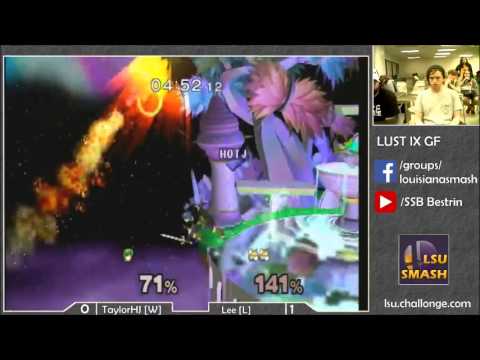 LUST 9 Melee Singles - Grand Finals - TaylorHJ vs Lee Martin