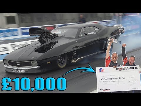 Pro Doorslammer Class at Doorslammers 2019 - Santa Pod Raceway