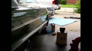 How to open hood on 07 Cadillac DTS without latch access