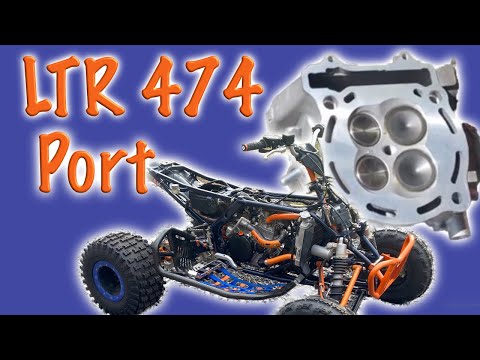 LTR 450 Ported Head Install Yoshimura Cams and Exhaust