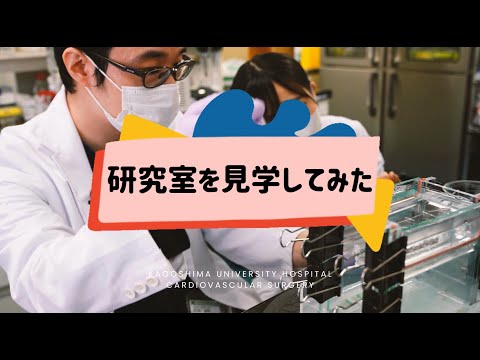 医学科 鹿児島大学病院 心臓血管外科 研究室を見学してみた【ショートver】