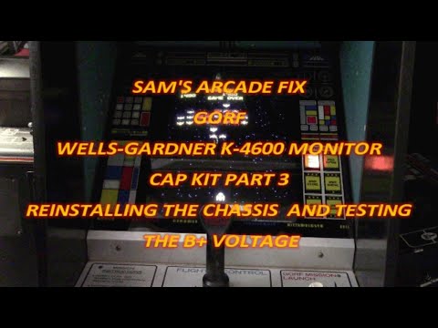 SAM'S ARCADE FIX GORF K 4600 CAP KIT PART 3