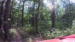 preview picture of video 'Trail Riding at Sandtown ATV Ranch near Batesville, Arkansas'