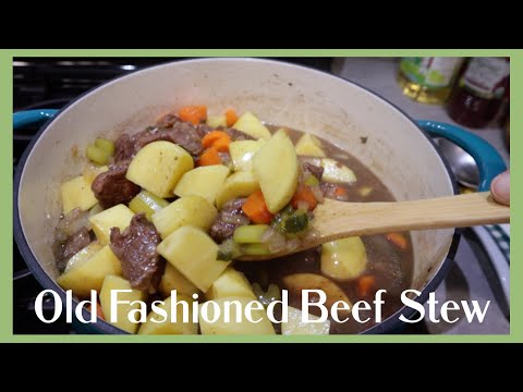 Cook With Me: Old Fashioned Beef Stew (RELAXING MUSIC)  | Laura Felicia