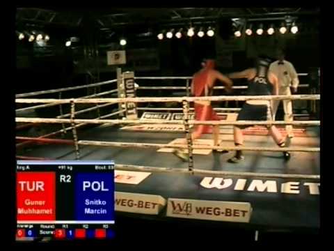 STAMM 2011 ćwierćfinał +91kg GUNER Muhhamet vs ŚNITKO Marcin