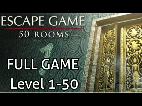 Escape Game 50 rooms 1 FULL GAME Level 1-50 Walkthrough