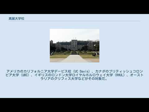 高麗大学 - 定義