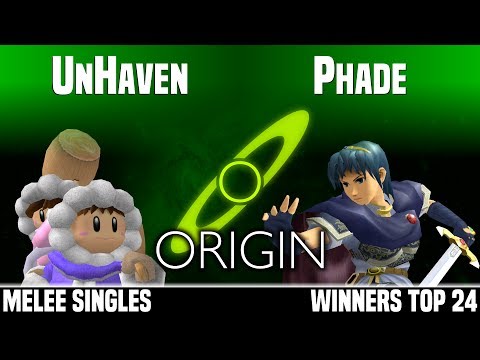 Origin - SDS | UnHaven (Ice Climbers) vs Phade (Marth) - MELEE SINGLES - WINNERS TOP 24
