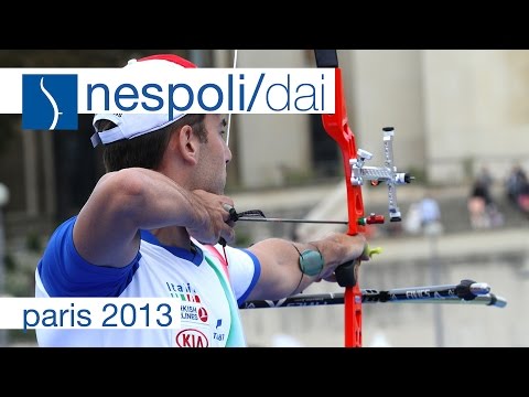 Mauro Nespoli v Dai Xiaoxiang – recurve men's quarterfinal | Paris 2013 Archery World Cup Final
