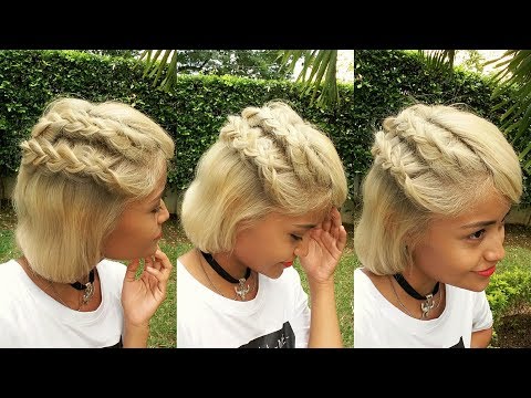 2 peinados con trenzas en pelo corto - Belleza sin Límites