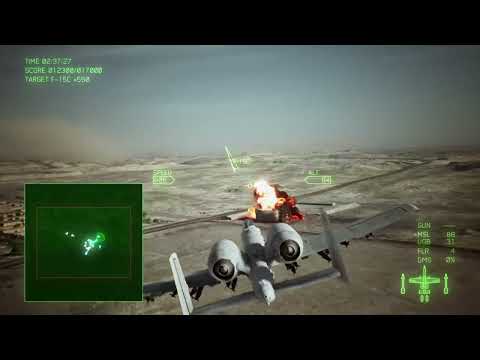 Pipeline Destruction 1st Run - Ace Combat 7 Guide Video