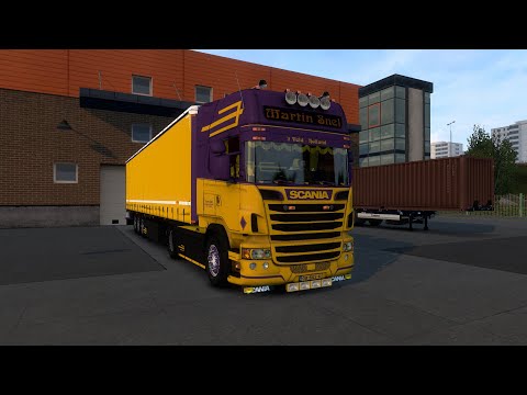 Euro Truck Simulator 2 Scania R450 Martin Snel Logitech G29