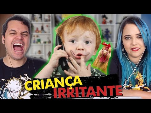 REACT CRIANÇA IRRITANTE - TROTE PRO VENDEDOR de GALINHA! (Paulinho o LOKO, Modder)
