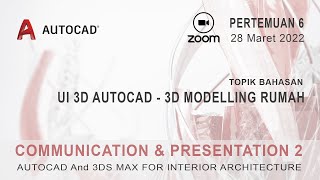 Inacommp 2 - 2022 : UI 3D AutoCAD