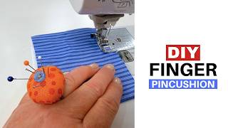 DIY Finger Pincushion | Quick & Easy Beginner Sewing Project