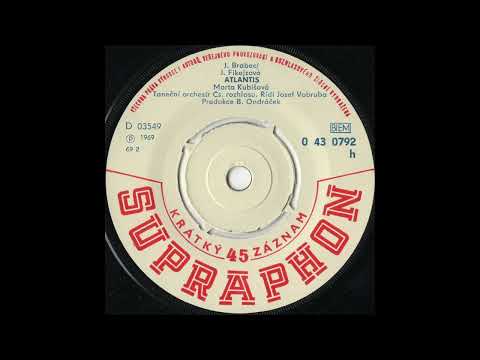 Marta Kubišová - Atlantis [1969 Vinyl Records 45rpm]