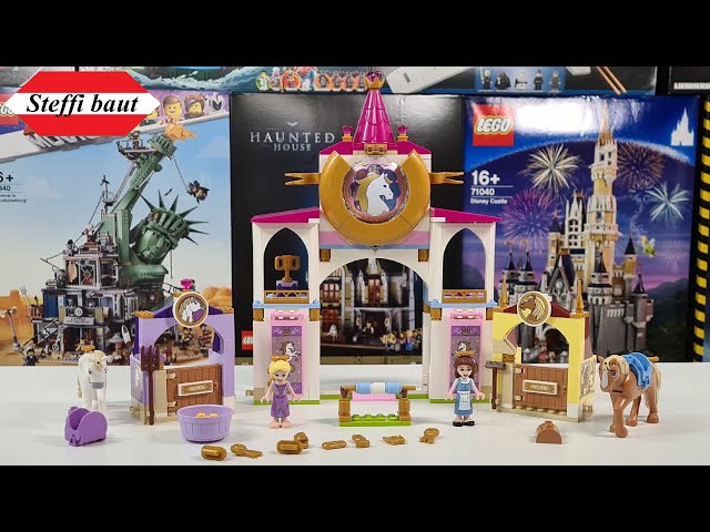 Vídeo relacionado con LEGO 43195 Disney Establos Reales de Bella y Rapunzel, Caballos de Juguete para Niños y Niñas de 5 Años, Set de Construcción, Mini Muñecas Princesas