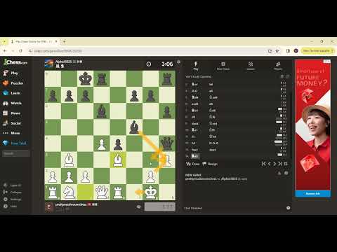 How to beat a 900 rated chess player (5+0)