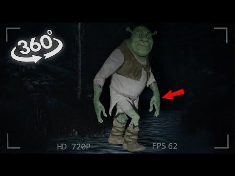 VR 360° I Found Creepy Shrek in real life! WTF...