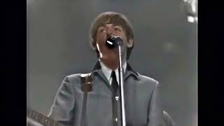 The Beatles - Till There Was You (live) - [ Upscaled Dynamically *Colorized* Washington DC Show ]