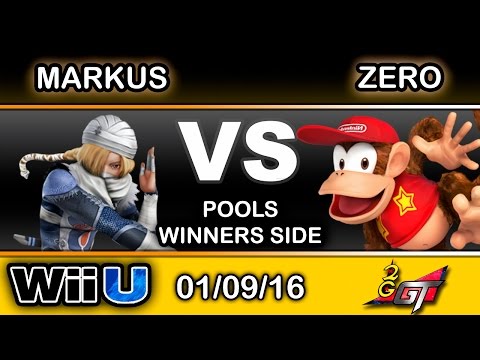 2GGT: ESAM Saga - SCB | Markus (Sheik) Vs. TSM | ZeRo (Diddy Kong) Pools - Smash Wii U