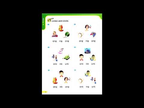 Smart Phonics 4 #phonics 4 page  60  #smart  phonics4  unit6  ng   nk