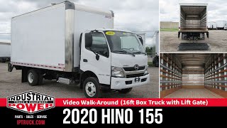 Download Lagu Small Box Truck For Sale - 2020 HINO 155 16ft Box Truck with Lift Gate Thumbnail