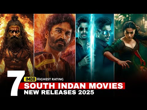 Top 7 Highest Rated South Indian Hindi Dubbed Movies On IMDB 2025 |Top 7 New South Indian Movies