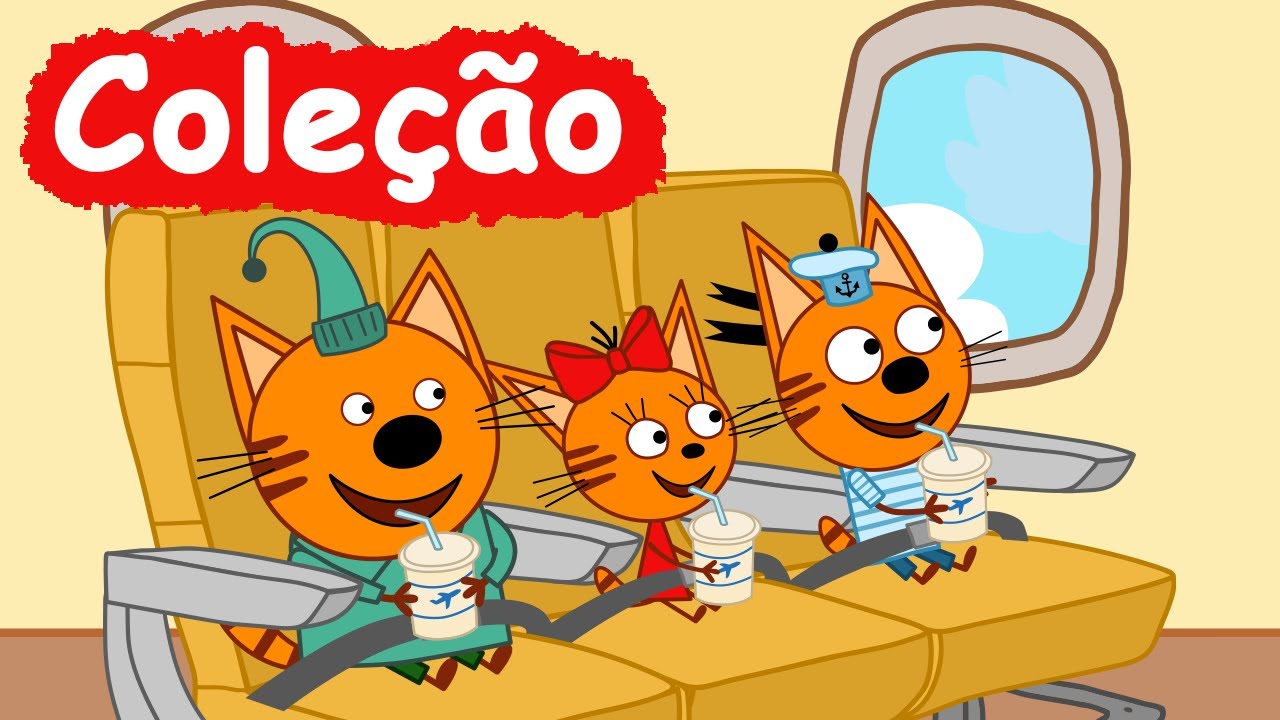 Kid-E-Cats em Portugues | Coleção dos episódios | Desenhos para crianças
