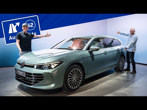 NEUER 2024 VW Passat B9 | 100km elektrisch, Schnellladen, neues Infotainment |Ersteindruck Sitzprobe