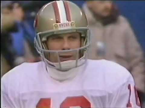 49ers @ Giants, NFC Divisional Play-Off, January 4th 1987, extended highlights