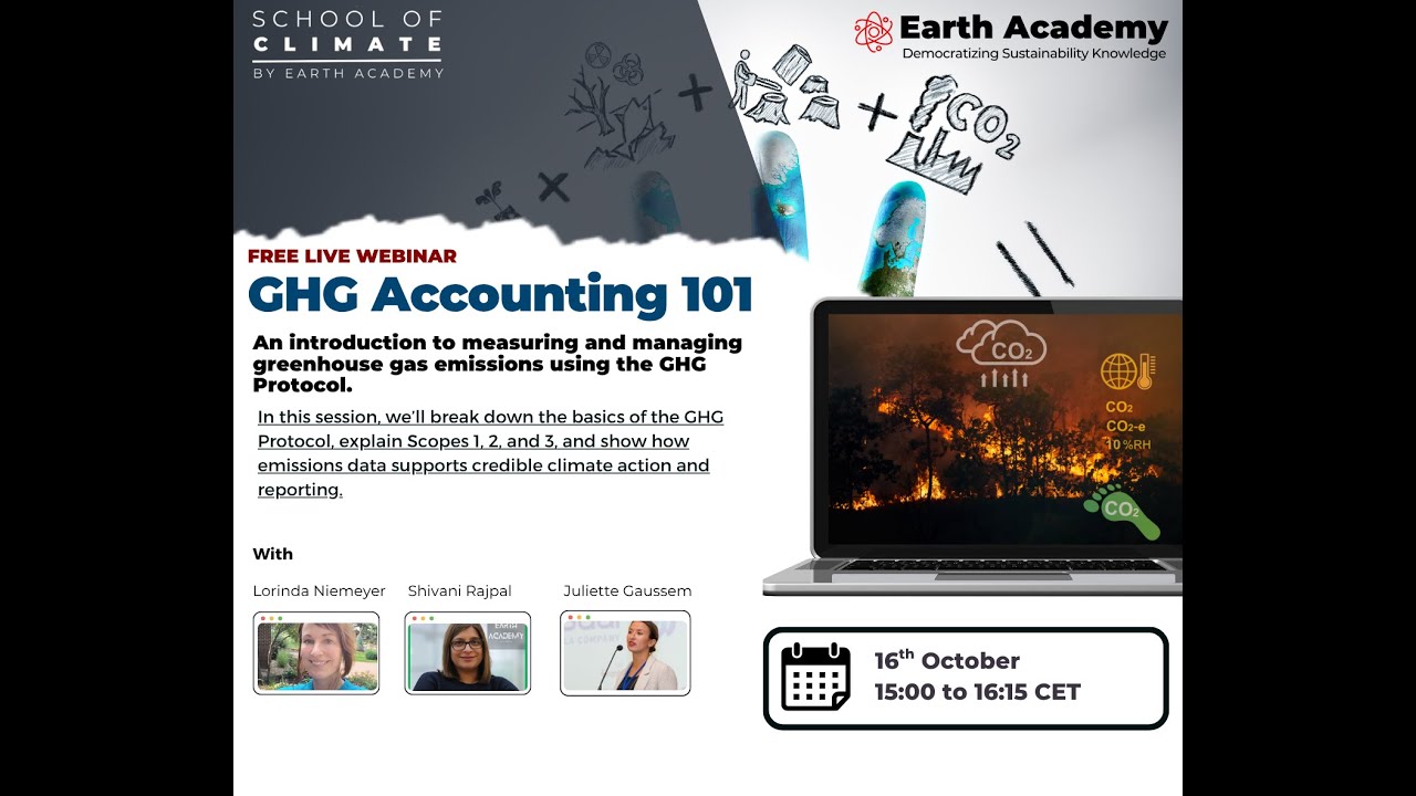 WEBINAR : GHG Accounting 101 (16th October 2025)