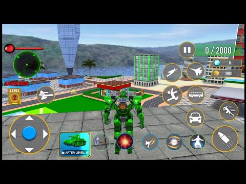 Army Bus Robot Car Game 3d - Android Gameplay