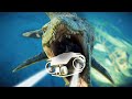 MOSASAURUS SWALLOWS SUBMARINE & BREAKS OUT NOW!?! - Jurassic World Evolution 2 (New DLC & Update)