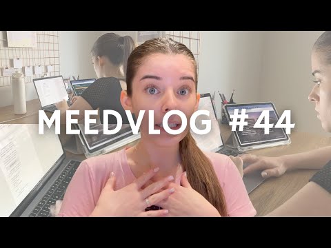 MEEDVLOG #44 - ROTINA DE UMA ESTUDANTE DE MEDICINA | ESTUDE COMIGO PRA PROVA + DIFÍCIL DO SEMESTRE