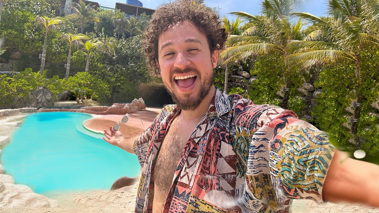 This is the PRESIDENTIAL suite at the XCARET Hotel - $70,000 per night!