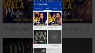 How to delete downloaded or cached songs from hungama app in HINDI