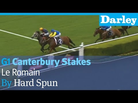 Le Romain by Hard Spun wins the G1 Canterbury Stakes at Randwick