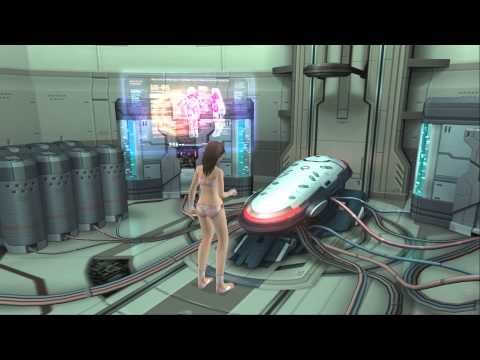 Xenosaga III HD Cutscene 121 - KOS-MOS's Eternal Sleep (Elsa) - ENGLISH - SWIMSUIT MODE